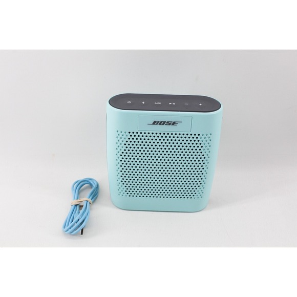 Bose SoundLink Teal Bluetooth Speaker TESTED!W/ USB Cable Model 415859